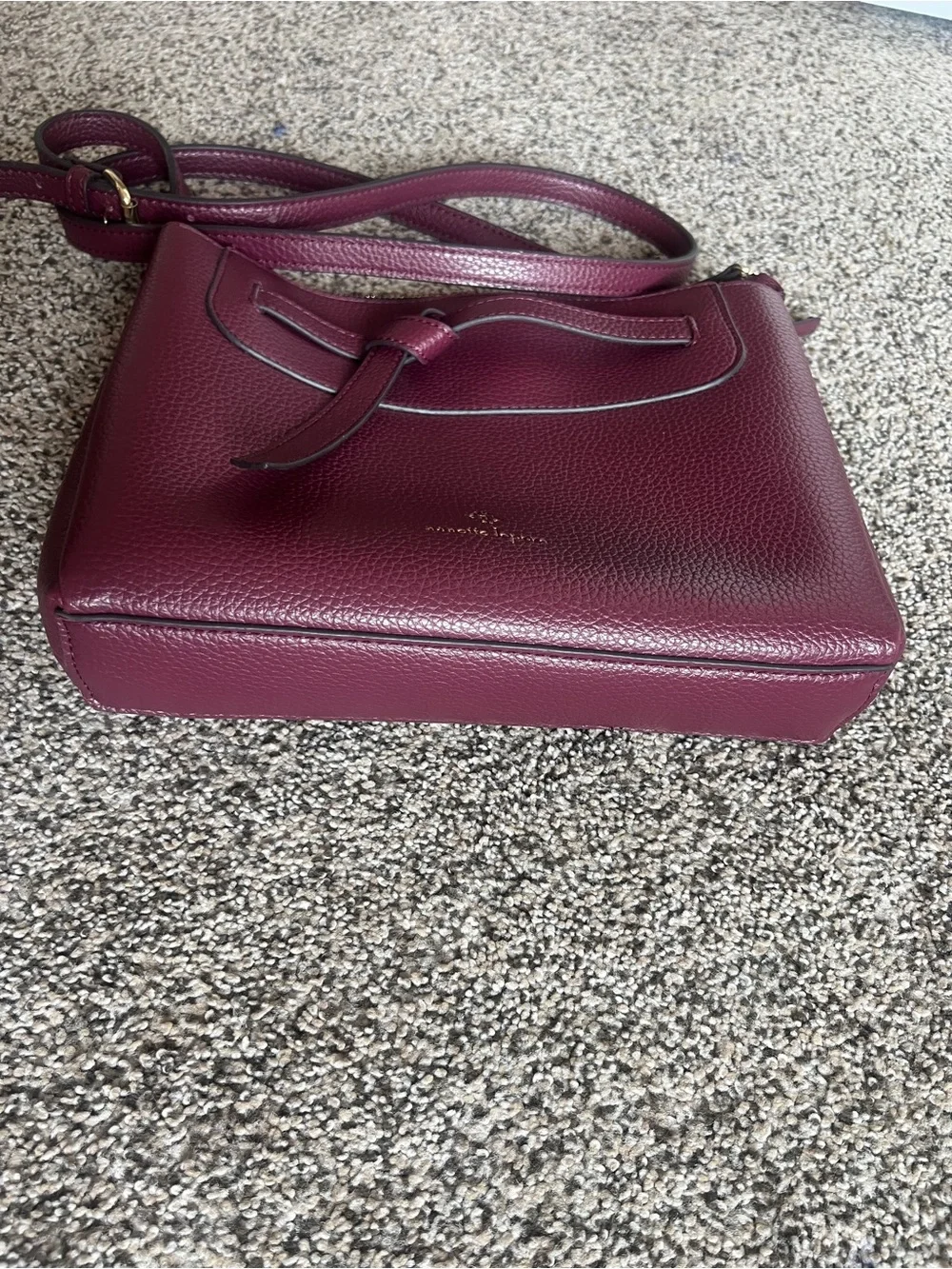 Nanette Lepore Gallia Burgandy Crossbody